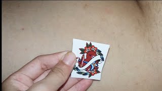 My Favorite Temporary Tattoos Sticker