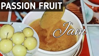HOW TO MAKE PASSION FRUIT JAM RECIPE | HOMEMADE JAM 3 INGREDIENTS ONLY
