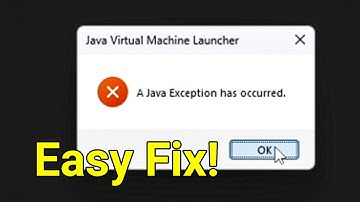 Er is een Java-uitzondering opgetreden (Minecraft Server). EENVOUDIGE OPLOSSING!