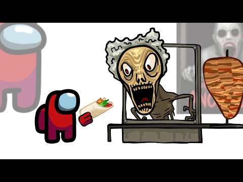 Among Us vs 99 Night in the Forest Roblox || ANIMATION