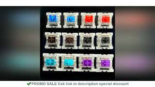 Outemu Dustproof Switch RGB 3 Pin Linear Clicky Tactile Brown Red Blue Purple Black MX Swithes For M