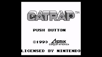 Catrap (Game Boy 60Hz) - Intro / Attract Mode