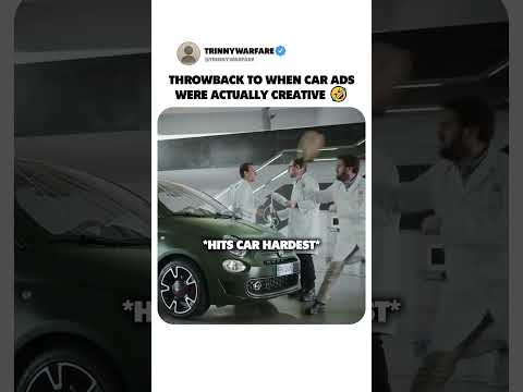 Throwback To When Car Ads Were Actually Creative 🤣