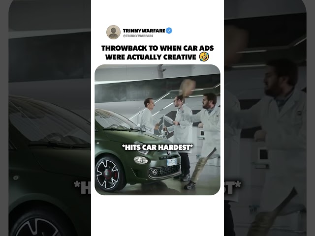 Throwback To When Car Ads Were Actually Creative 🤣 Video Thumbnail