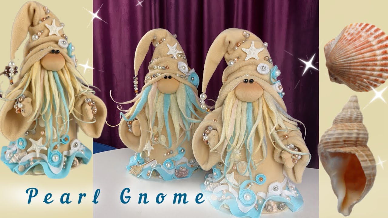 gonさんハンドメイド Scandinavian Pearl Gnome DIY HandMade - YouTube
