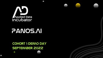 Applied Data Incubator Demo Day 2022 at Data Natives Conference - Meet Panos.AI