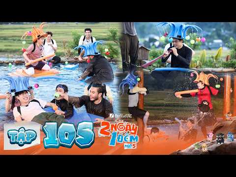2 Ngày 1 Đêm Mùa 5 - Tập 105: buitruonglinh chơi đâu thua đó, Dương Domic, NICKY quằn quại