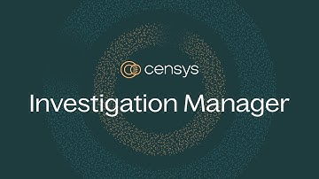Investigation Manager | Censys Platform Threat Hunting Module