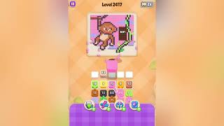 Colony Flow Level 2417 Hard Puzzle Walkthrough Solution 