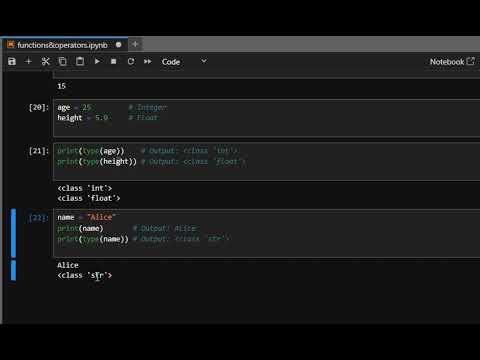 04: Python Programming: Understanding Data Types and Type Conversion in Python