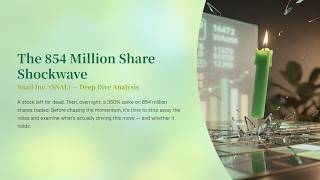 SNAL Deep Dive: 854M Share Volume, ARK Cost Cuts, and the Nasdaq Deadline