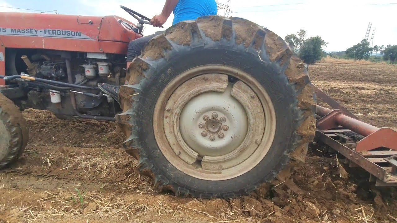 LASTİK LASSA TRAKTÖRDE 1987 MODEL OLUNCA BÖYLE OLUYOR ( Massey Ferguson 240s )