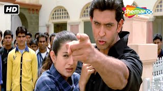 फिरसे सपना को हाथ लगाया ना तो हाथ तोड़ के रख दूंगा तेरा | Hrithik Roshan | अमीषा पटेल | Action Scene