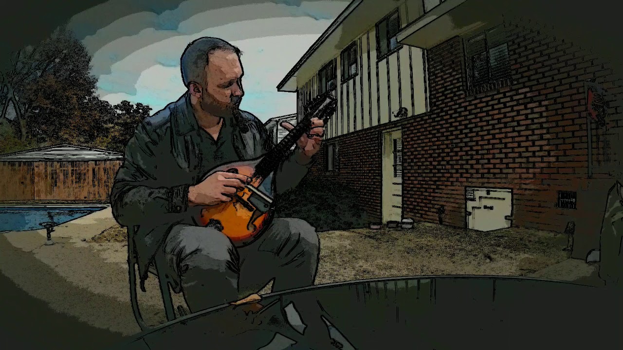 Pickaso guitar bow on an out of tune mandolin YouTube