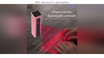 Latest Products You Must Know! CHYI Portable Virtual Laser Wireless Keyboard Mini Bluetooth Handh