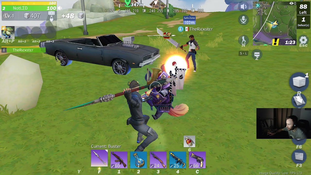 23 kills total annihilation with Rickster (Creative Destruction)