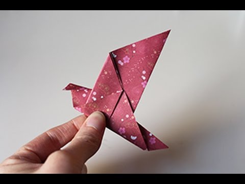 Tuto Oiseau Origami