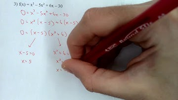 Algebra 2 CP - Review for Quiz - Solving Polynomial Equations, Writing Functions, Multiplicity