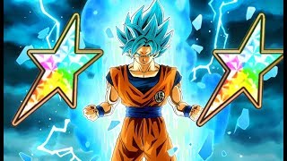 100% RAINBOW STAR TRANSFORMING GOKU DOKKANFEST SHOWCASE! (DBZ: Dokkan Battle)