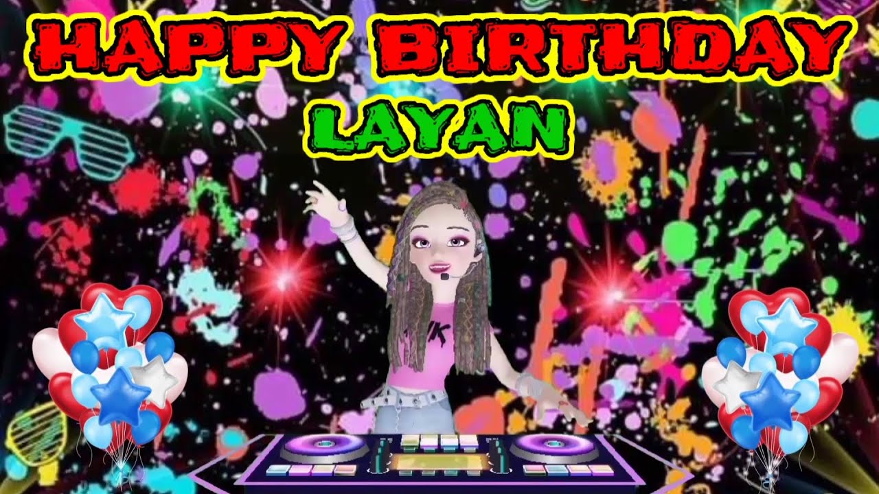 happy birthday layan l ahns birthday studio l