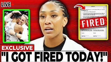 EXCLUSIVE: A’ja Wilson IN TEARS After Getting FIRED From the WNBA!!