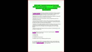 Cips L4M1 Question Answer Past Exam Questions Latest Update video