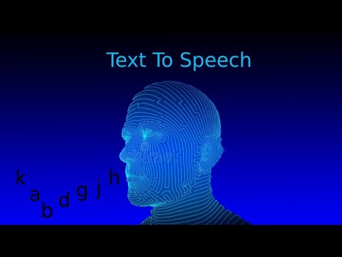 Text To Speech using pyttsx3 in python