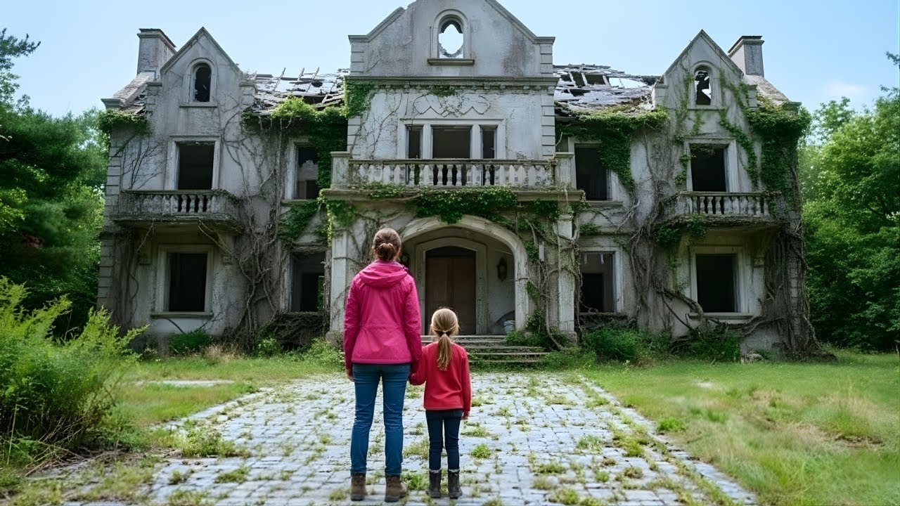 Young Single Mom Bought a $1 Abandoned 1980s Mansion — What She Found Inside Shocked Everyone