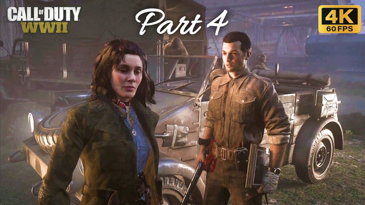 Call of Duty WW2 Walkthrough (Stoping The Train) Mission 4: S . O . E ...