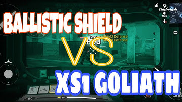 Ballistic Shield VS XS1 Goliath in Hackney Yard - Night Mode / CODM