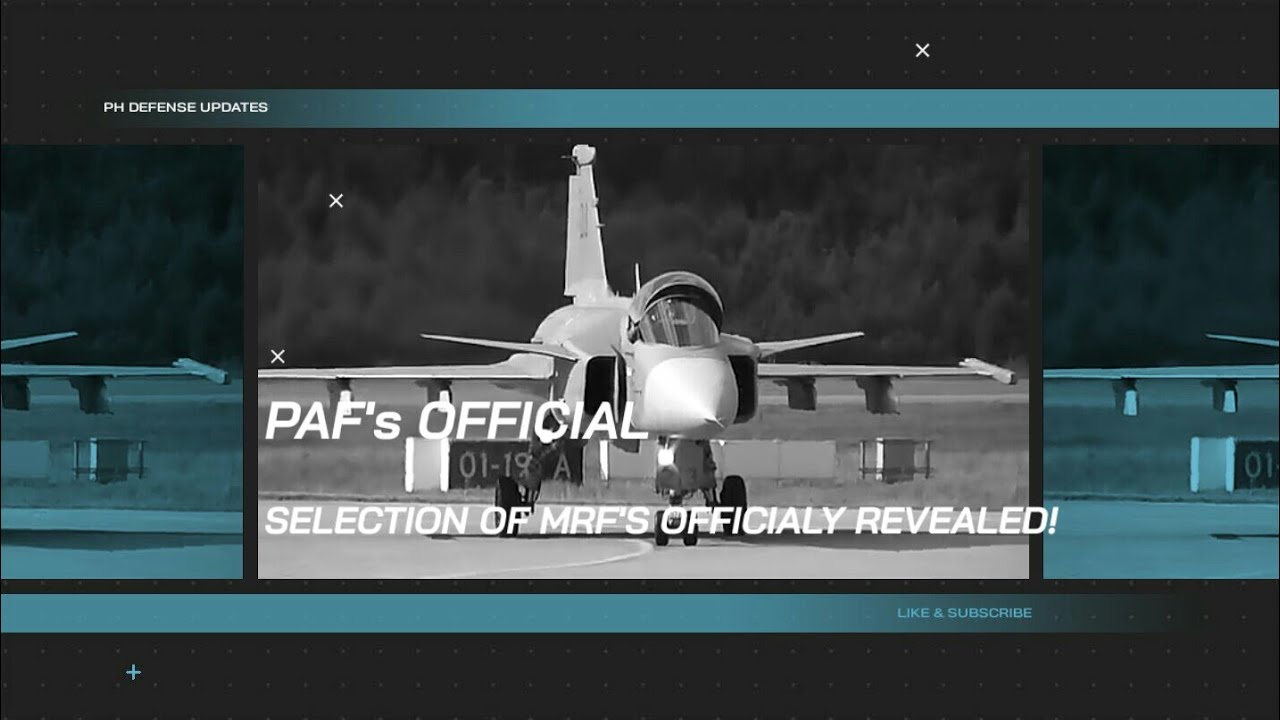 The Official Selection of Philippine Air Force's Multi-Role Fighter Acquistion is Finally Revealed!