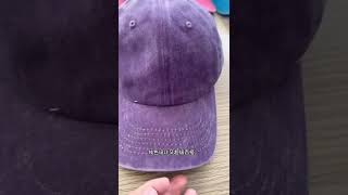Lớp phủ Giặt màu trơn Châu Âu Mỹ Retro Peaked Cap Tấm che nắng nữ Phản hồi tích cực từ khách hàng
