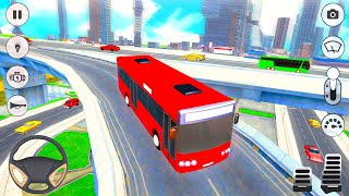 American coach bus simulator 2021 3d games gameplay screenshot 4
