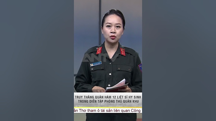 Truy thăng quân hàm 12 liệt sĩ hy sinh trong thực hiện nhiệm vụ diễn tập tại Quân khu 7 #antv