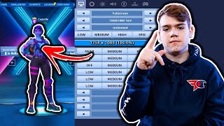 شرح كيف تسوي شاشة العريضة مثل مونقرال ( الستريتش ) | Fortnite