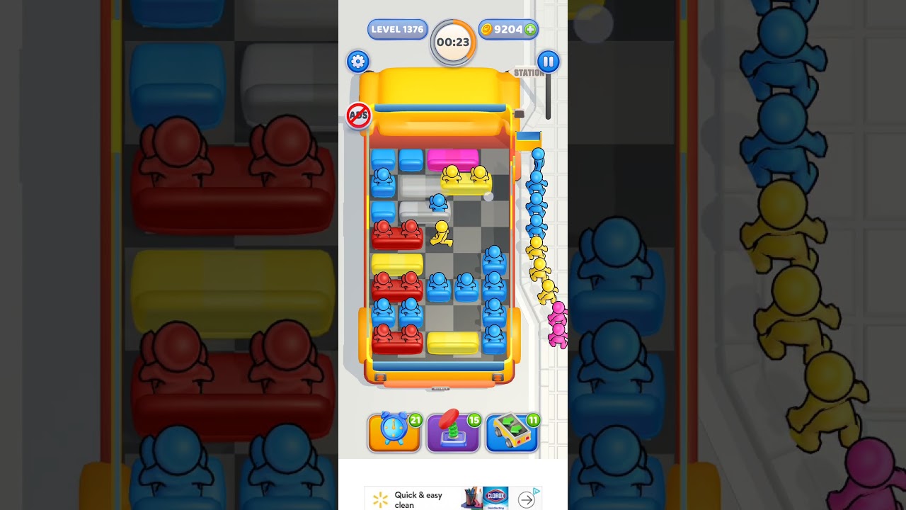 Seat Away level 1376 