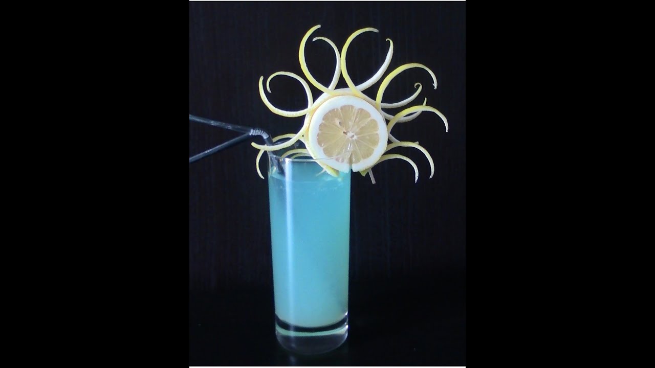 Como decorar cocteles con limón en forma de sol YouTube Como decorar cocteles con limón en forma de sol YouTube