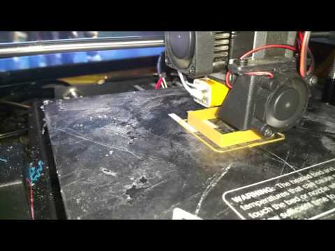 Today's 3D Print - Calibrating wall thickness