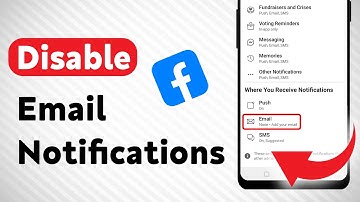 How to Disable Email Notifications on Facebook (Updated)