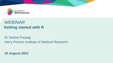 Getting started with R