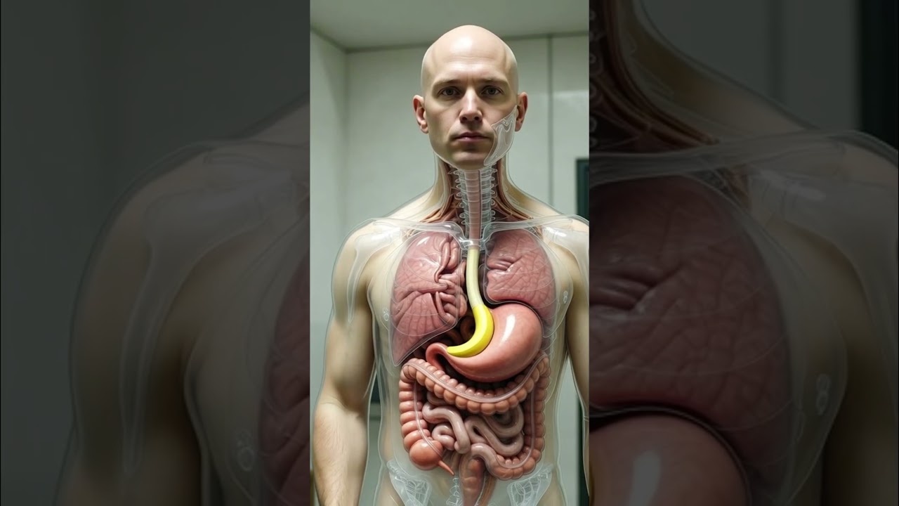 Inside Your Gut: 3D Animation of Banana Digestion