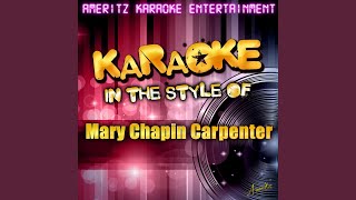 Watch Mary Chapin Carpenter This Is Me Leaving You video
