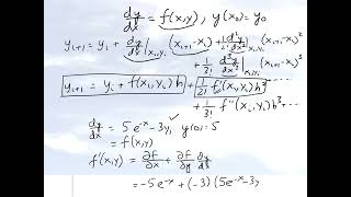 Chapter 08.03 Runge Kutta Second Order Method of Solving Ordinary Differential Equations - Theory