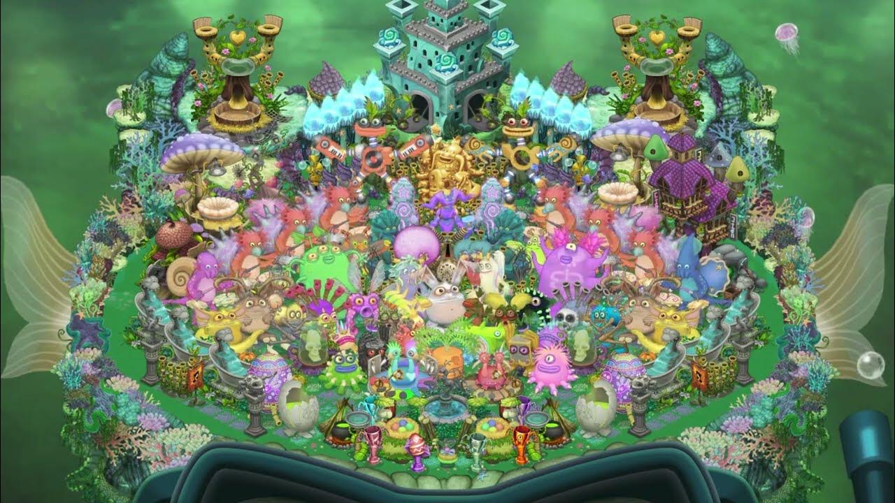 Все острова в my sing monsters. Водяной остров my singing Monsters. My singing Monsters острова. Остров эфира my singing Monsters. Остров растений my singing Monsters.