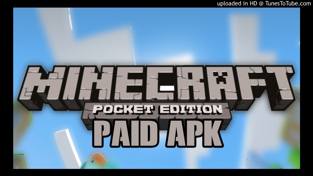 minecraft pocket edition apk free download