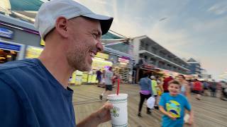 Our Last Night on the Boardwalk in Ocean City