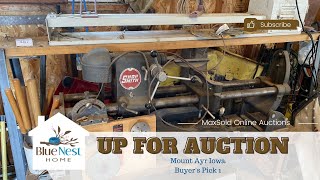 Mount Ayr Iowa Buyer's pick 1 for online auction with Blue Nest Home