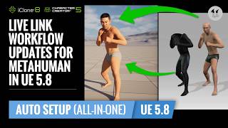 Live Link Workflow Updates for MetaHuman Characters in Unreal Engine 5.8 | UE Workflow Tutorial screenshot 3