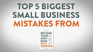 Five Reasons Why Small Businesses Fail
