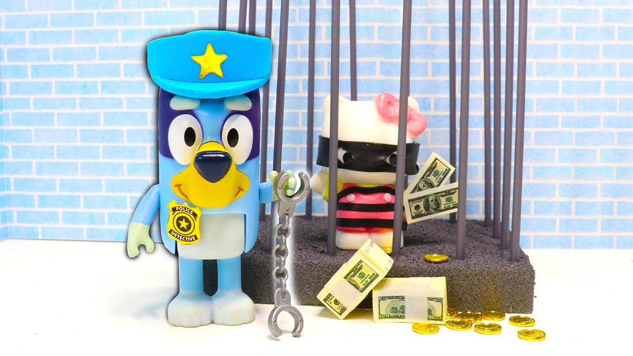 ¡Detective Bluey y el Robo del Museo: Atrapando al Gatito Ladrón!